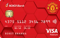 ICICI Bank Manchester United Platinum Credit Card