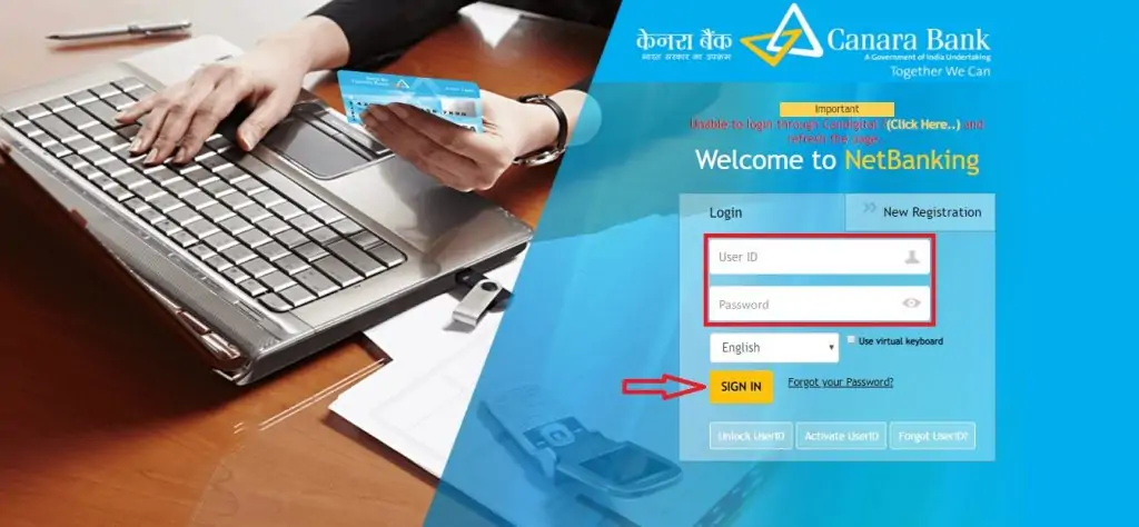 2-Canara Bank ATM Card Block - Canara Bank Netbanking login