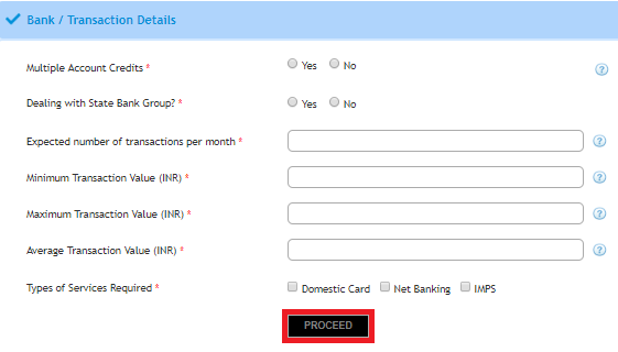 3-SBI ePay Transaction Details form
