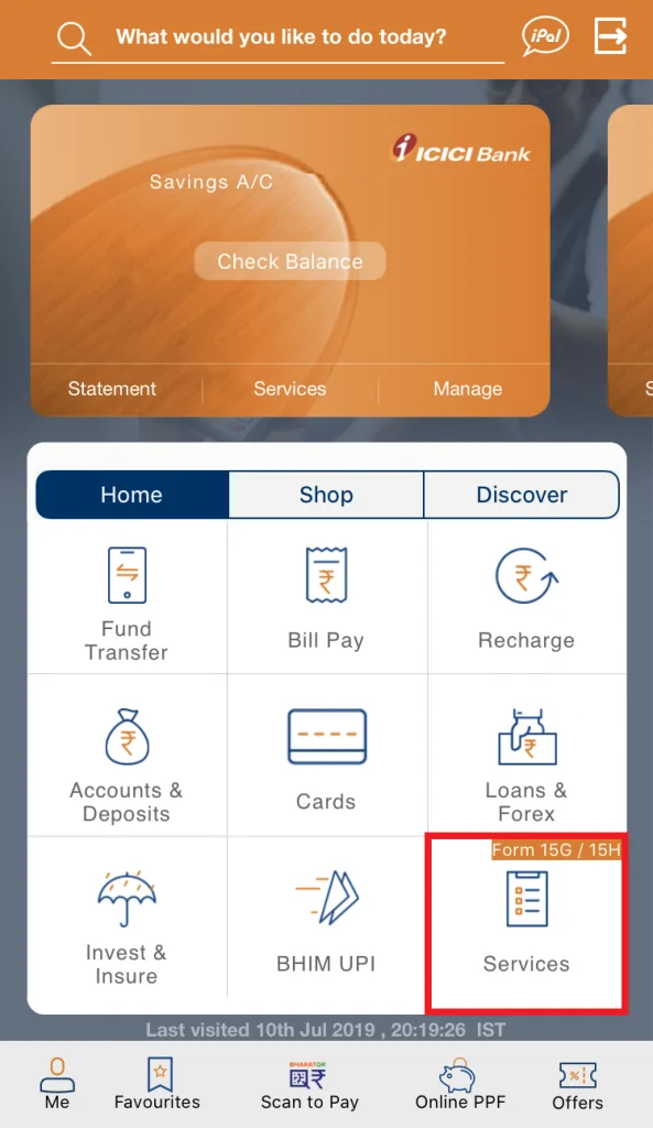 1 - Generate ICICI Debit Card PIN - iMobile