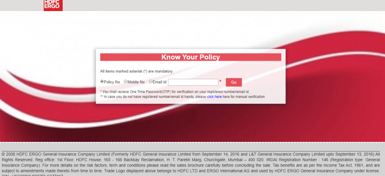 HDFC ERGO Customer Care Toll Free Number Email ID Contact Details