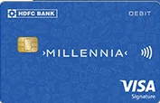HDFC Millennia Debit Card