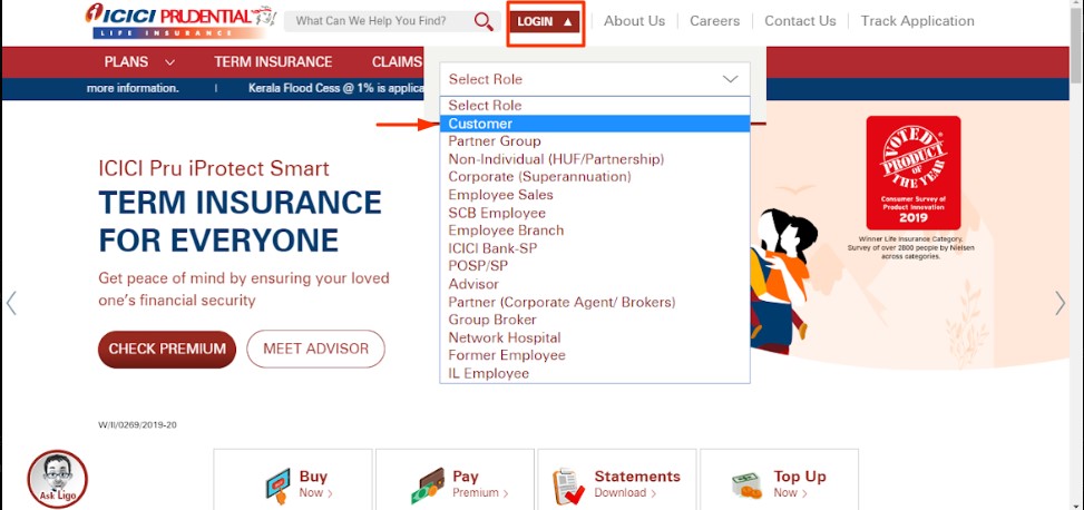 ICICI Prudential Life Insurance Policy Status Check Details Online icici-prudential-life-insurance-policy-status-check-details-online