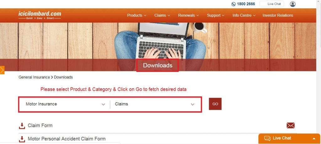 ICICI Lombard Car Insurance Claim & Renewal Process