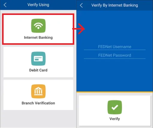 4 - Federal Bank Mobile Banking Registration - netbanking