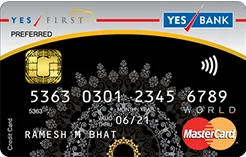 Yes First Preferred Credit Card