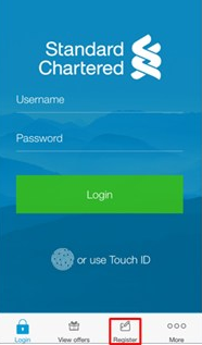 2 - Standard Chartered Bank Mobile Banking Registration