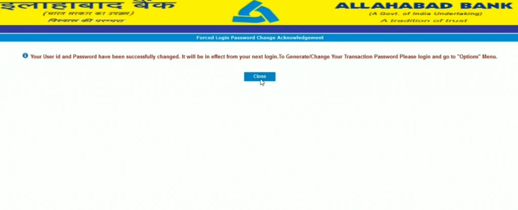 Allahabad Bank netbanking