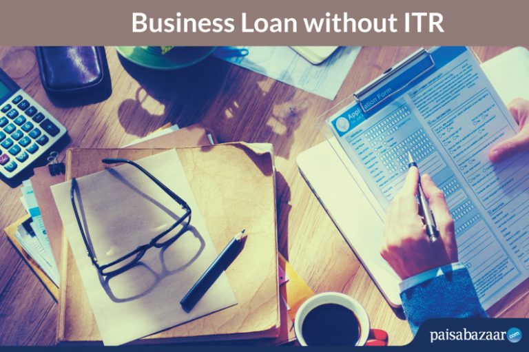 business loan without itr