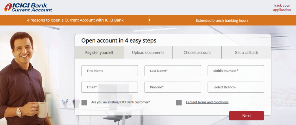 ICICI Bank Current Account