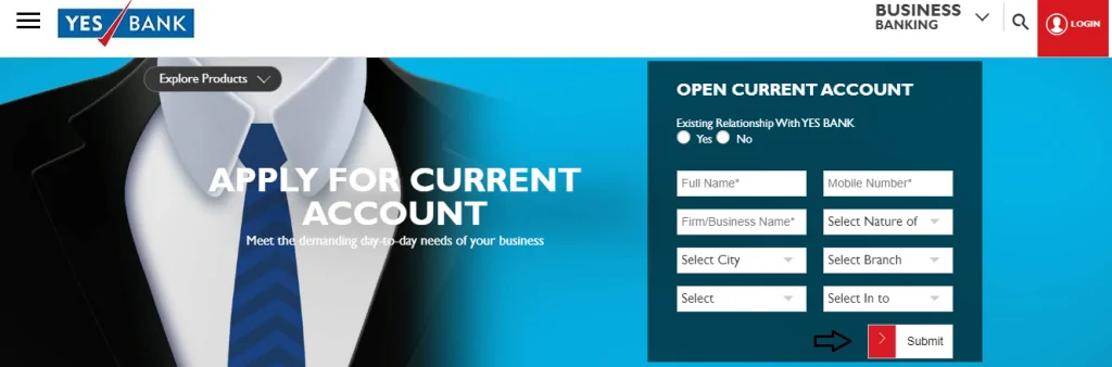 YES Bank Current Account