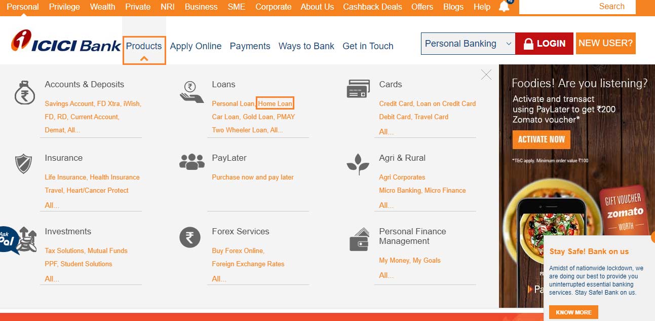ICICI Home Loan Application Status Step By Step Online Information