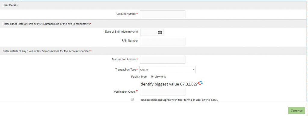 how to know my union bank personal loan account number