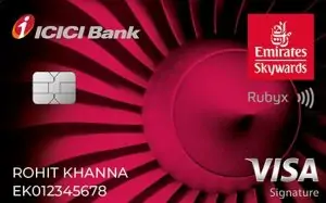 Emirates Skywards ICICI Rubyx Credit Card