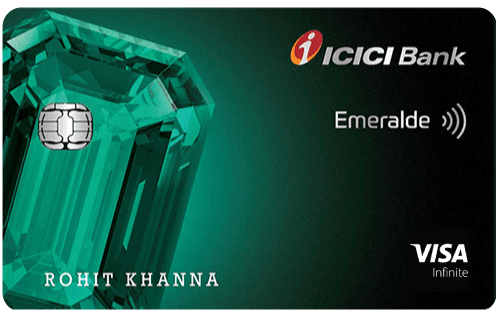 Image of ICICI Bank Emeralde Credit Card