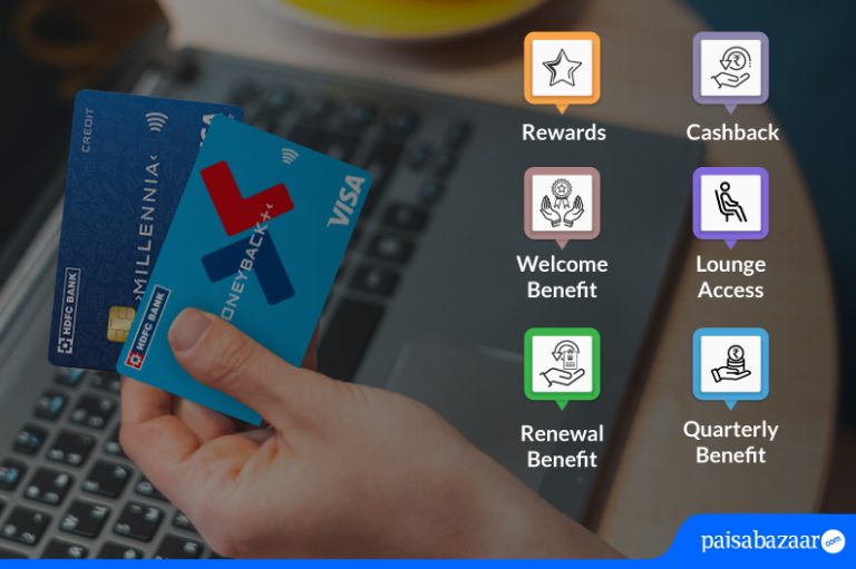 Compare HDFC Millennia Credit Card vs HDFC MoneyBack+ Credit Card