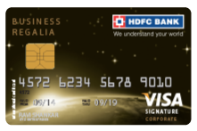 HDFC Business Regalia Credit Card