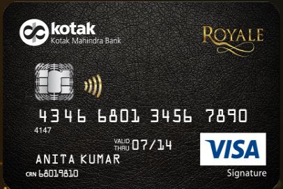 Image of Kotak Royale Signature Credit Card 