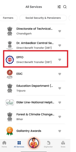 EPFO Umang