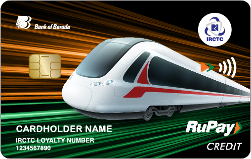 IRCTC BoB Rupay Credit Card