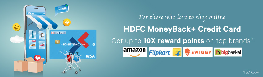 HDFC MoneyBack+ Credit Card Offer