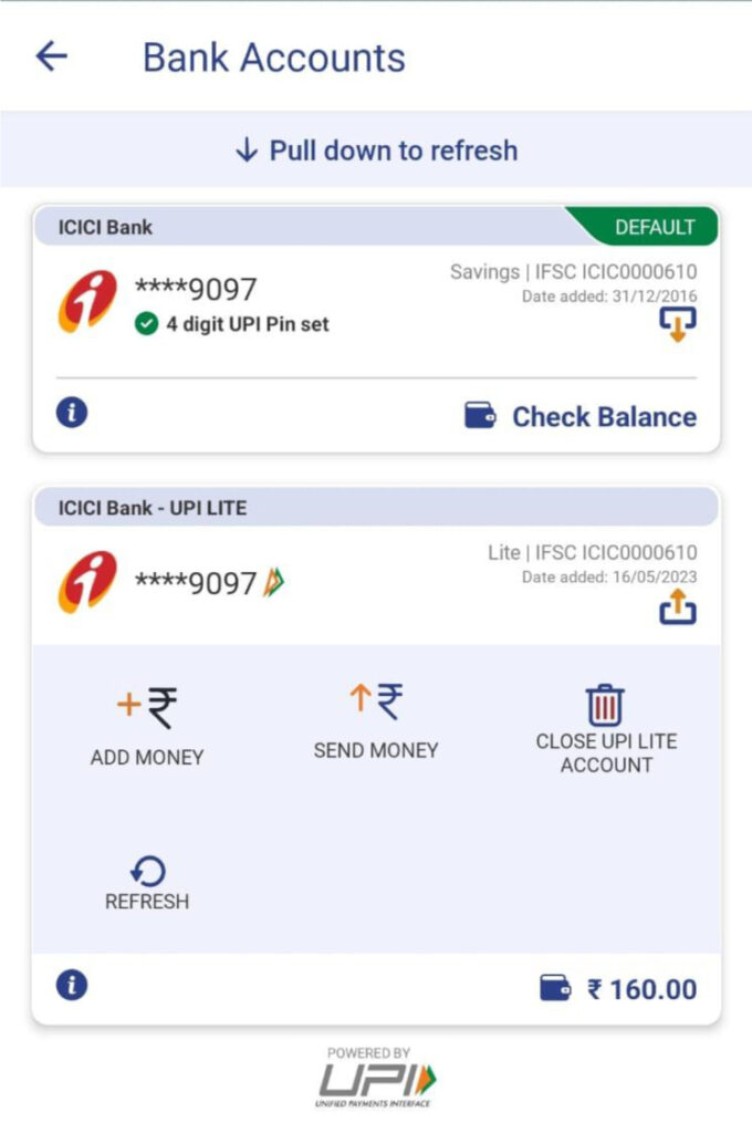 Process to disable UPI Lite