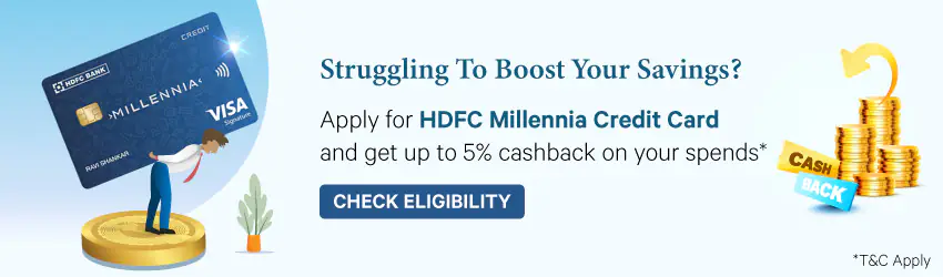 HDFC Millennia Offer
