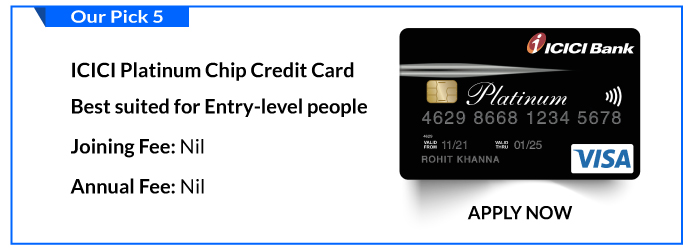 ICICI Platinum Chip Credit Card