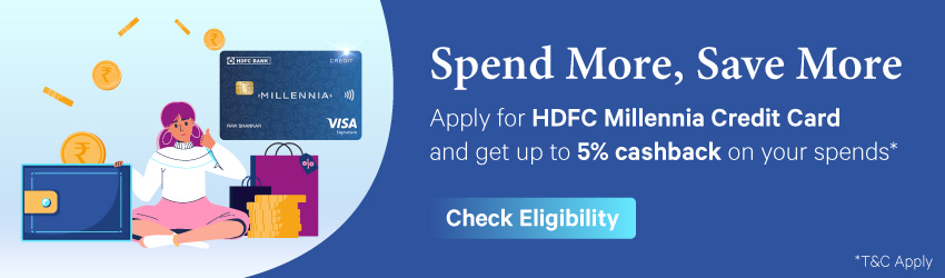 HDFC Millennia Credit Card Offer