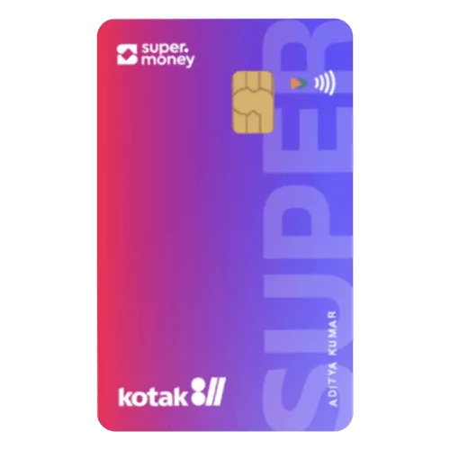Kotak811 Super Money Credit Card