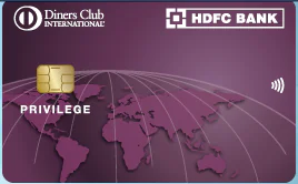 Image of HDFC Diners Club Privilege Credit Card
