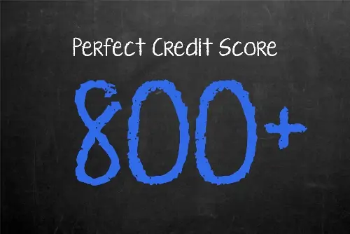 Perfect credit score