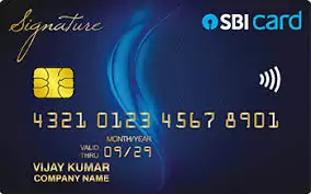 Image of SBI Signature Corporate Credit Card
