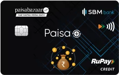 SBM Bank Paisabazaar Paisa+ Credit Card
