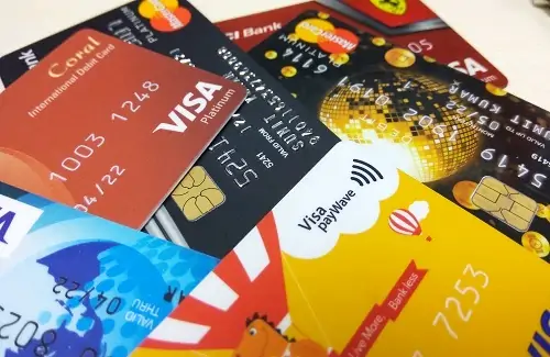 Visa PayWave card