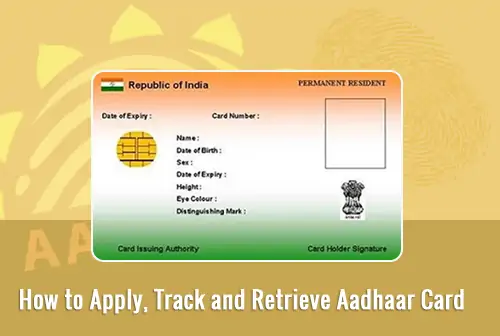 How to Track and Retrieve Aadhaar Card