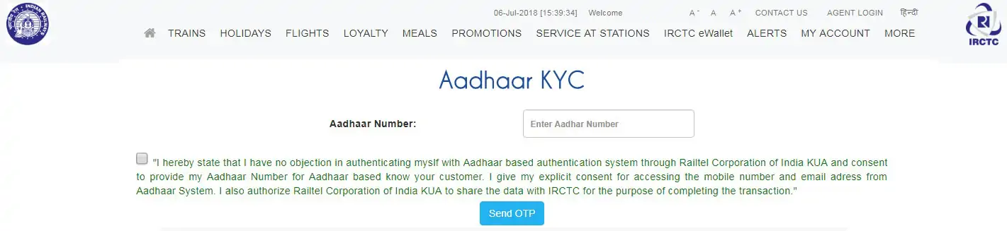 aadhaar kyc