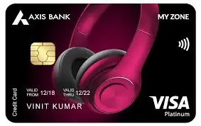 Image of Axis My Zone Credit Card