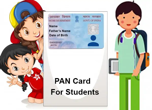 know all about pan card for students