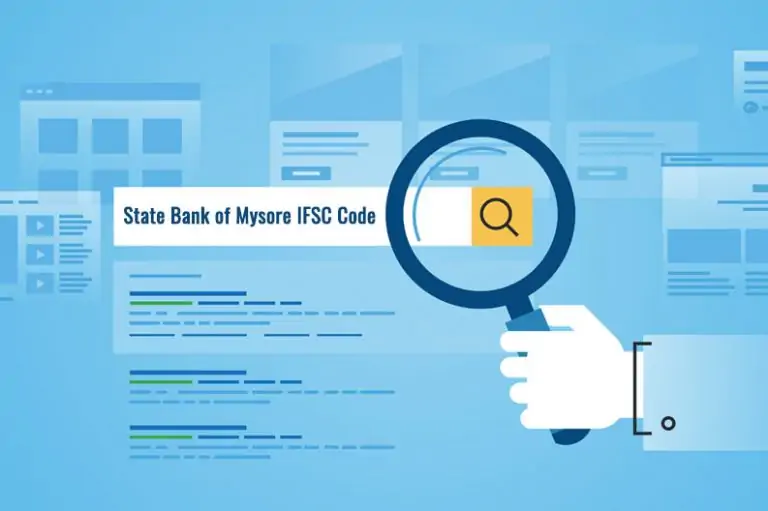State Bank of Mysore IFSC Code