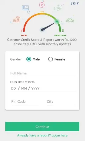 App Credit Score