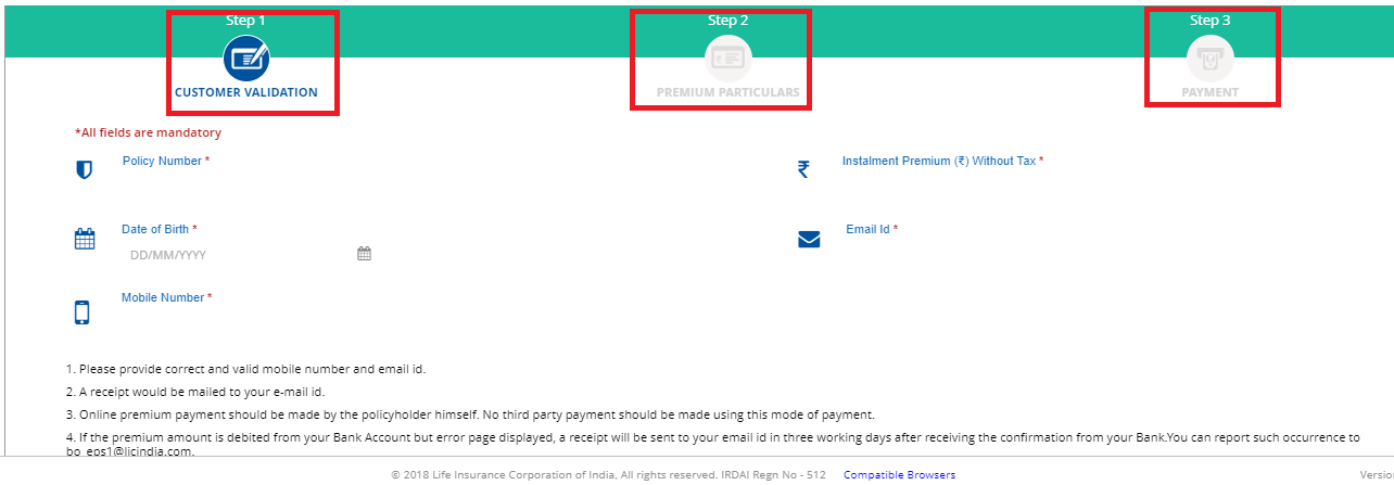 LIC Online Premium Payment Without Login LIC Online Premium Payment Without Login