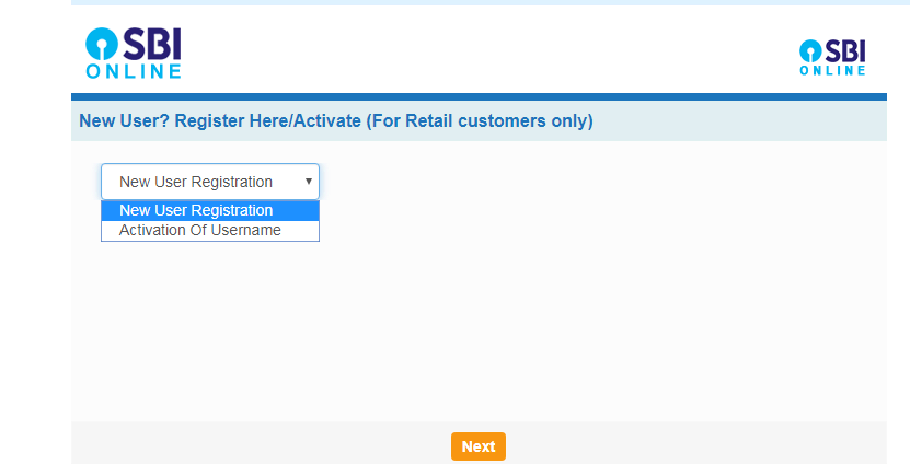 Activate SBI Netbanking Online