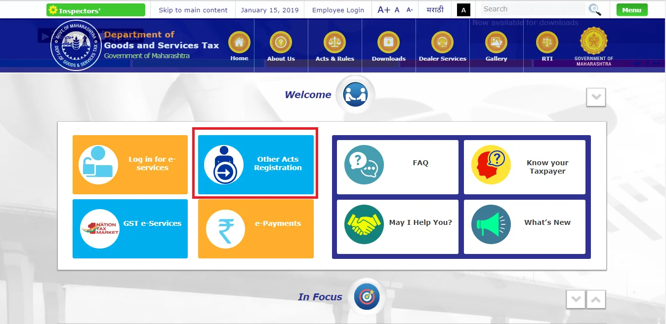 Profession Tax Maharashtra Portal