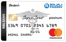Doctor's SuperCard by RBL Bank & Bajaj Finserv