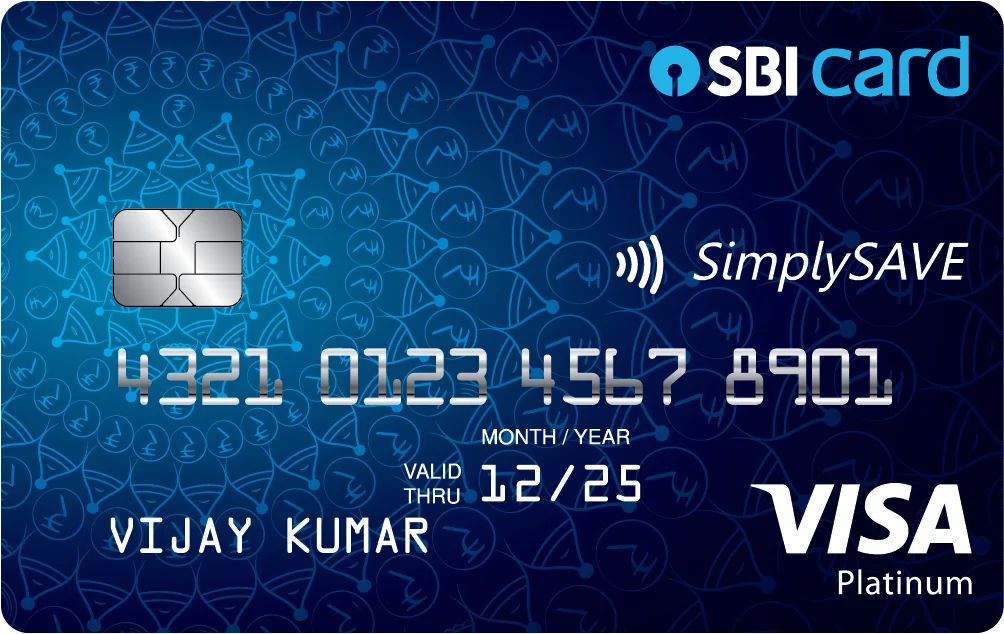 Image of SBI SimplySAVE Credit Card