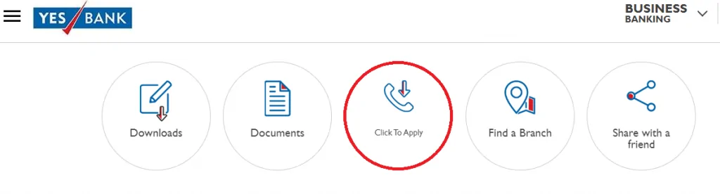 YES Bank Current Account