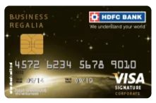 HDFC Business Regalia Credit Card