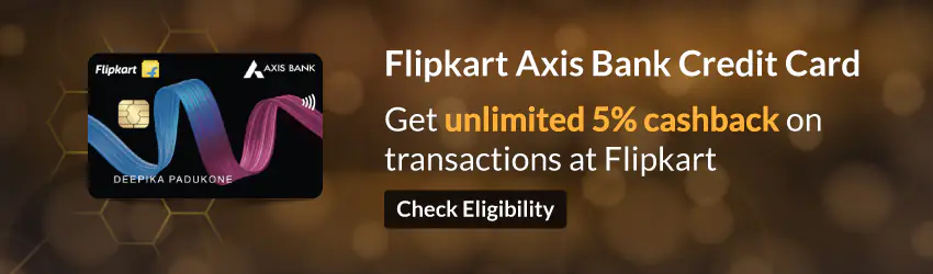 Flipkart Axis Bank Credit Card