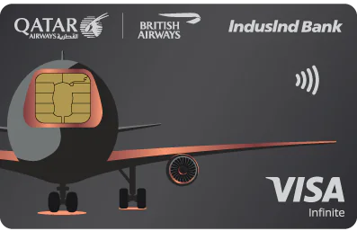 Image of IndusInd Bank Avios Visa Infinite Credit Card